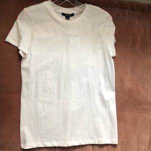 White short sleeved top